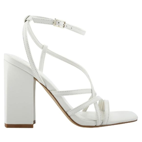 Marc Fisher LTD Edalyn Ivory Ankle Strap Sandal, Sz 10M -- NIB/NWT - Picture 9 of 16